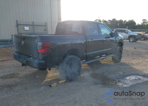 2017 Nissan Titan Sl из США, поврежденный, VIN 1N6AA1E54HN559302